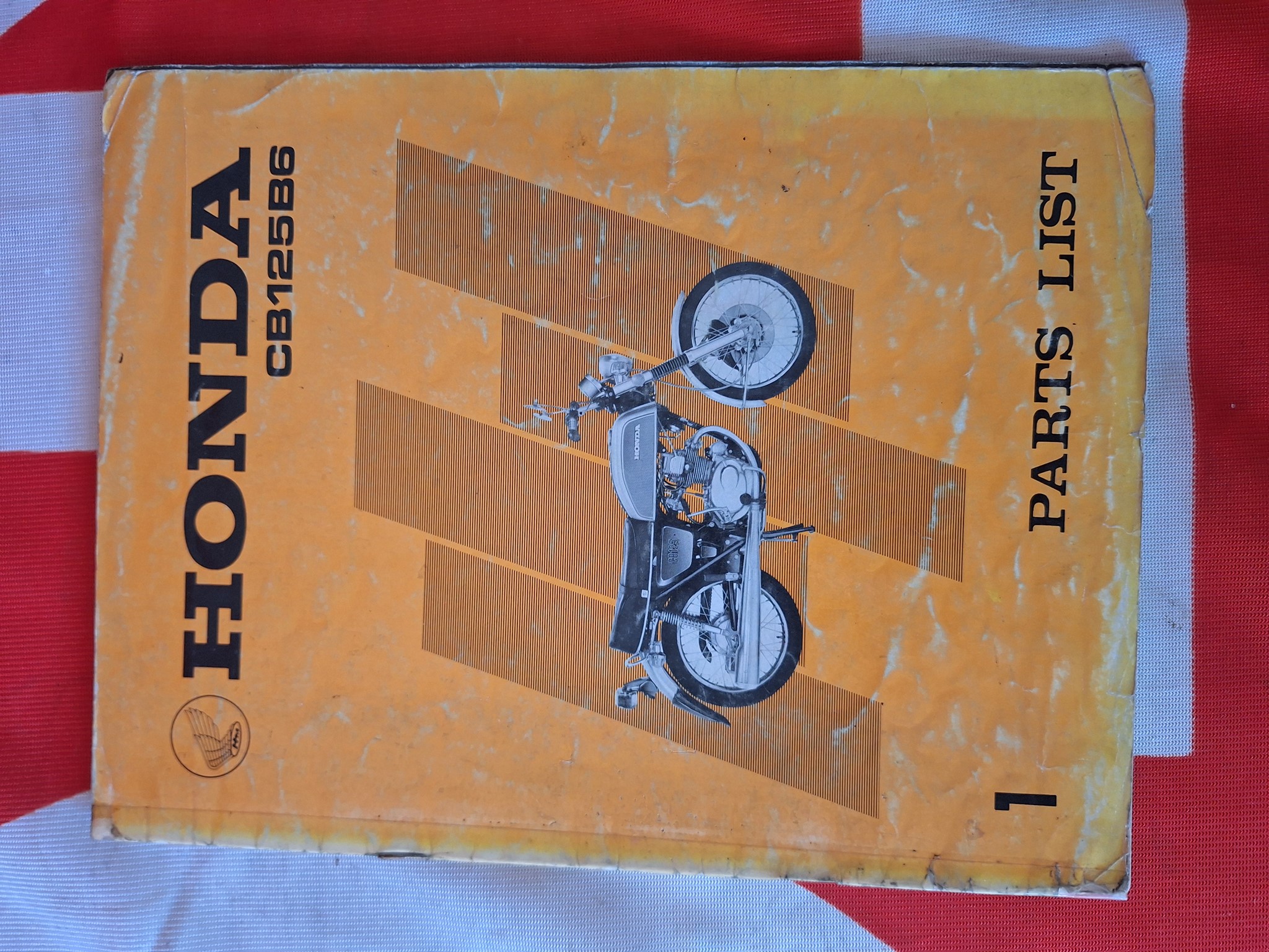 Bild von Ersatzteile-Katalog Honda  CB125B6
